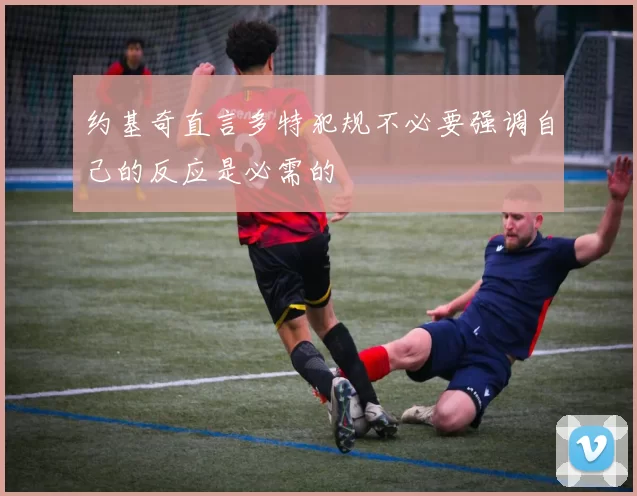 约基奇直言多特犯规不必要强调自己的反应是必需的