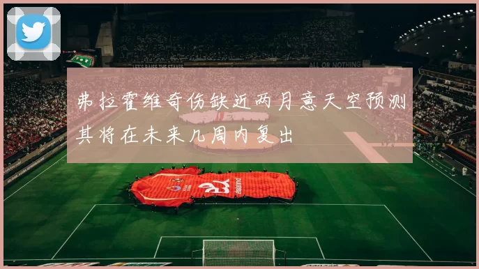 弗拉霍维奇伤缺近两月意天空预测其将在未来几周内复出